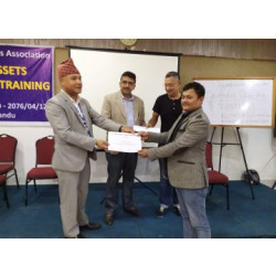 Training on 1-th-12th of Shrawan